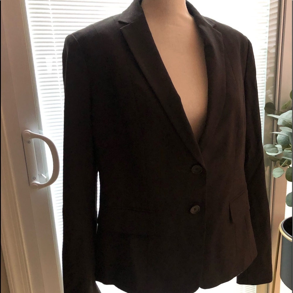 ANN TAYLOR Black Blazer Jacket Sz 12 NWT $169 (T-C5)
